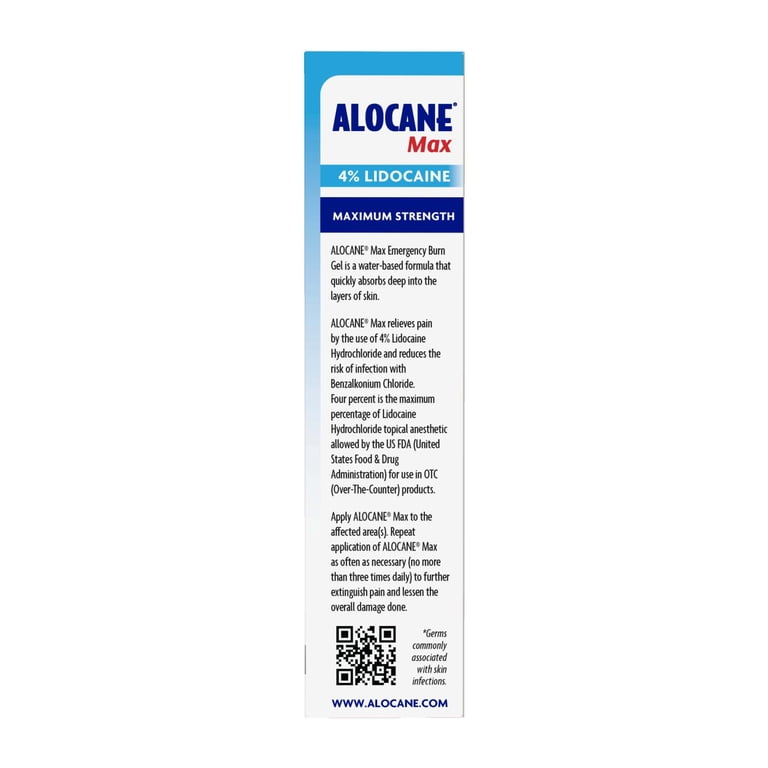 Alocane Max Maximum Strength Burn Gel with Lidocaine photo 5