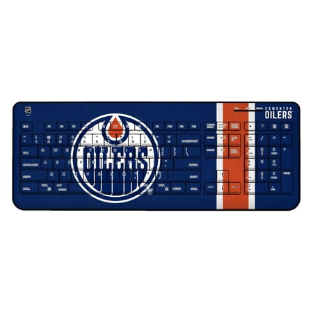 Edmonton Oilers Stripe Wireless Keyboard price history on PriceWatchPro