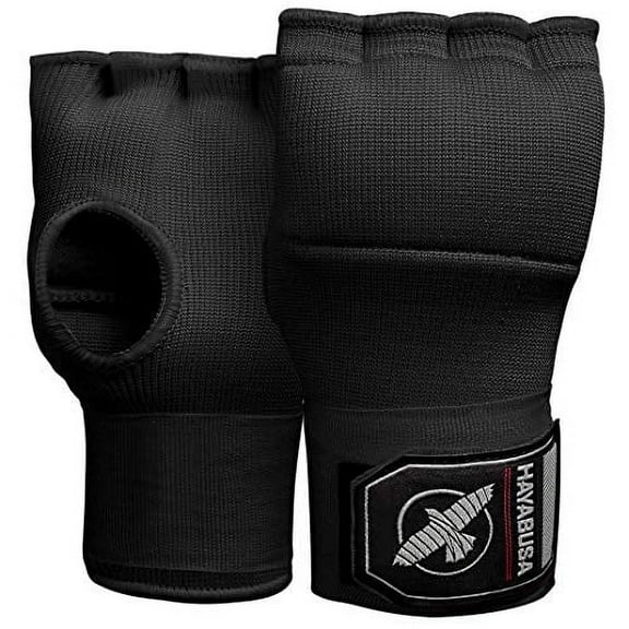 Hayabusa Quick Gel Boxing Hand Wrap Gloves - Black, Small
