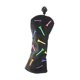 thumbnail image 5 of Funda de madera para palos de golf Funda para palos de golf Resistente a arañazos Tee de golf Bordado Portátil 3 5 Negro, 5 of 9