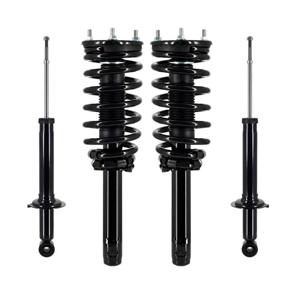 Set 4 Front Quick Complete Strut-Coil Spring-Rear Suspension Strut For 2004-2006 KIA Amanti