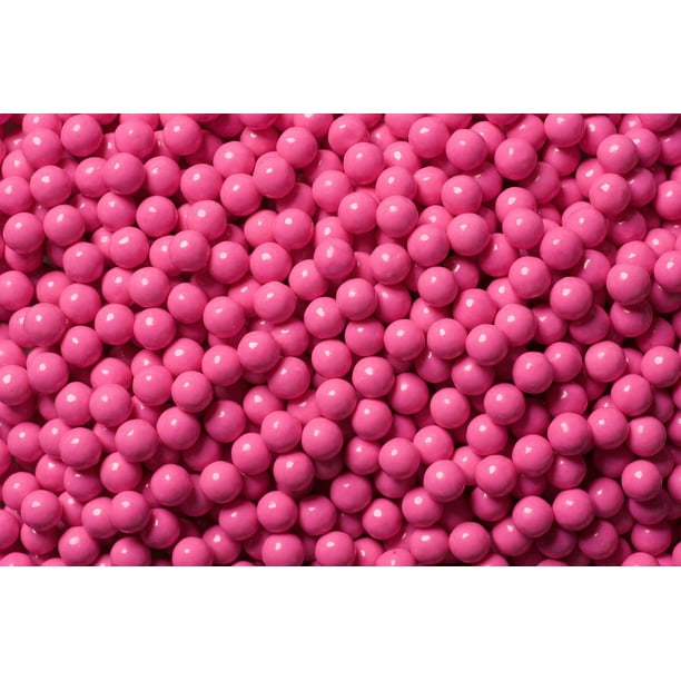 SweetWorks Celebration Candy Beads - Hot Pink, 100 g