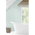 thumbnail image 3 of Seabrook Designs Blue Oasis Seaside Waves Prepasted Wallpaper, 3 of 8