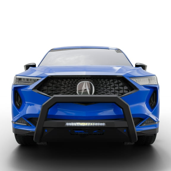 Vanguard VGUBG-2000-1228BK-LED Black Powdercoat Optimus LED Wide Bull Bar | Compatible with 15-22 Ford Edge Excludes Titanium Models/ 13-22 Mazda CX-5