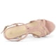thumbnail image 4 of Sandalias De Tacón De Aguja Con Plataforma Y Correa En T Para Mujer Rosa Polvo 41, 4 of 6