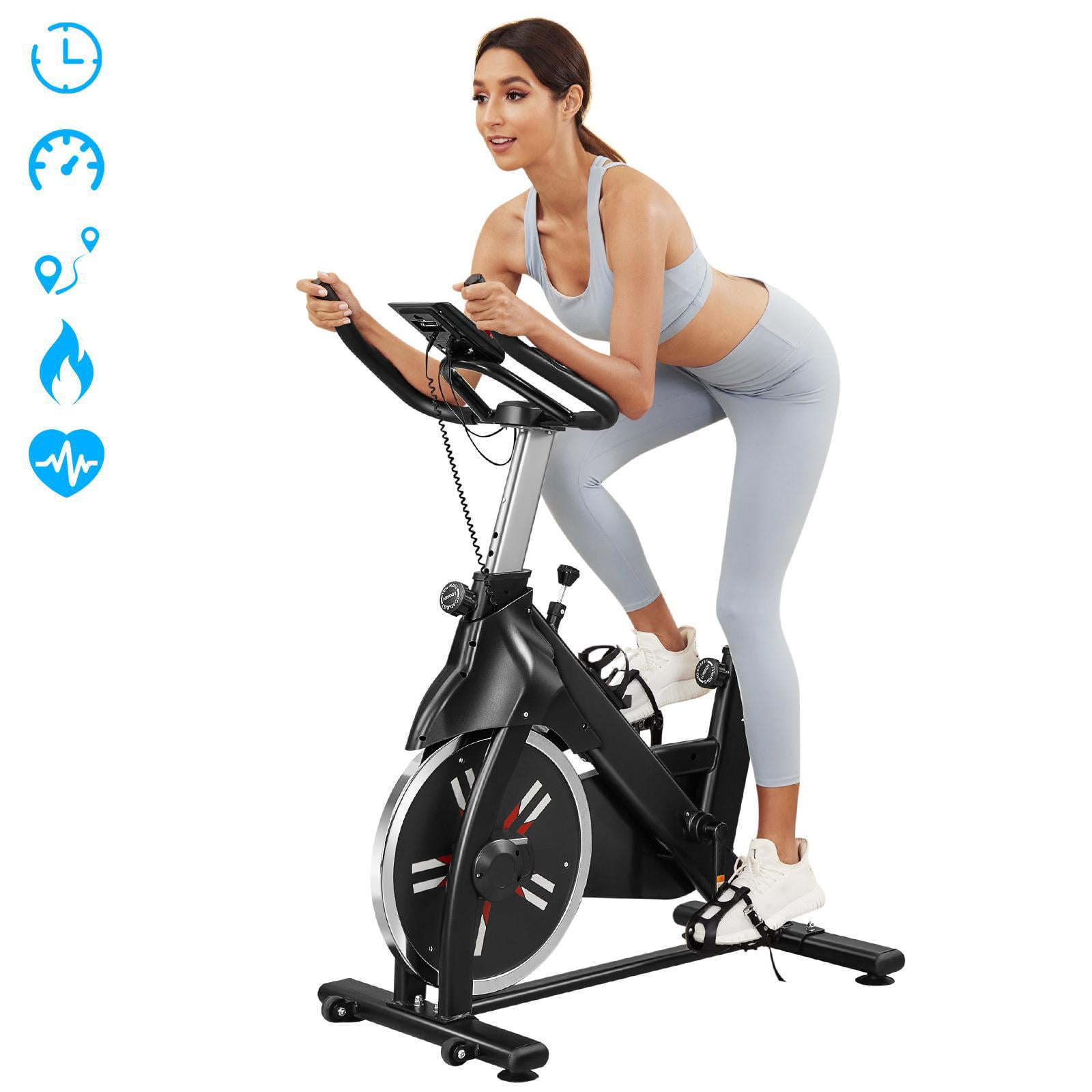 NEW HEKA Indoor Exercise Cycling Bike Stationary Flywheel Magnetic Resistance/