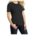 thumbnail image 4 of Ladies Core Cotton Tee Jet Black M, 4 of 6