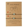 thumbnail image 6 of Pinky Promise Bracelets Friendship Couple Matching W} Bracelet Luminous NE B8X7, 6 of 9