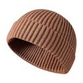 thumbnail image 5 of 1PCS Winter Solid Color Short Men's And Women's Knitted Hat Hip Hop Hat, 5 of 6