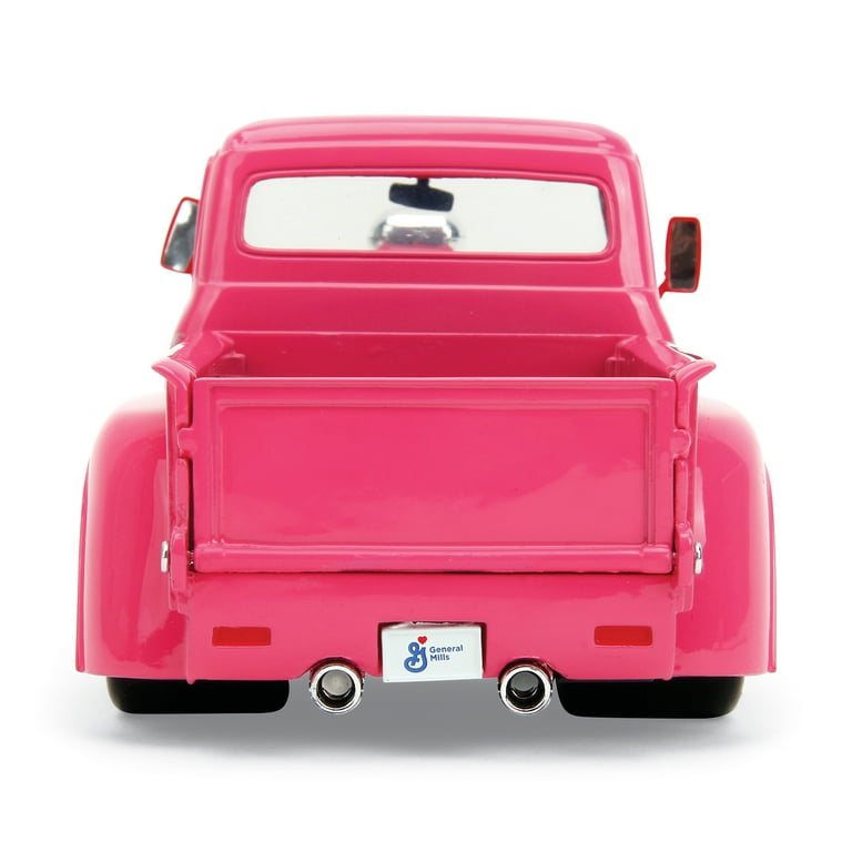 1956 Ford F-100 Pickup Truck Pink with Graphics and Franken