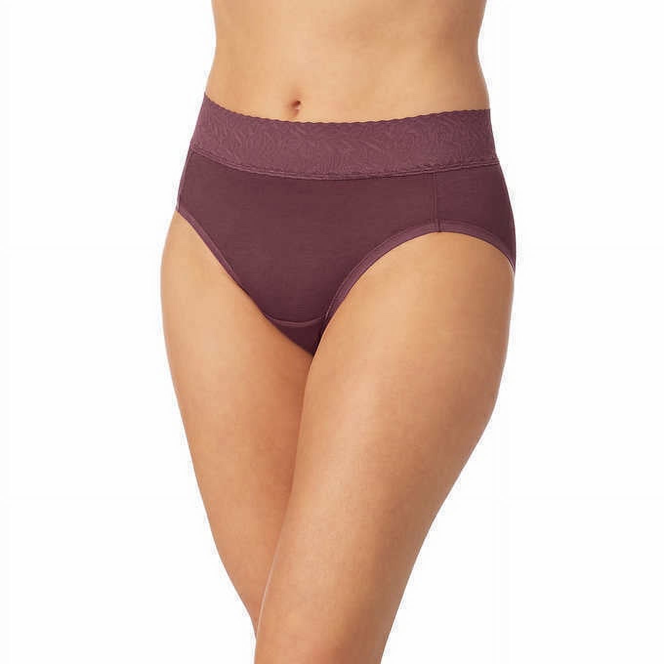 Midnight by Carole Hochman Hi Cut 5-pack Womens Intimates panties Multi Size S