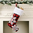 thumbnail image 2 of Xuniizn Christmas Stockings Bulk, Assorted Festive Xmas Stockings for Fireplace Mantel Decor, Traditional Holiday Ornaments, Christmas Decorations for Home, Cloth, 2 of 7