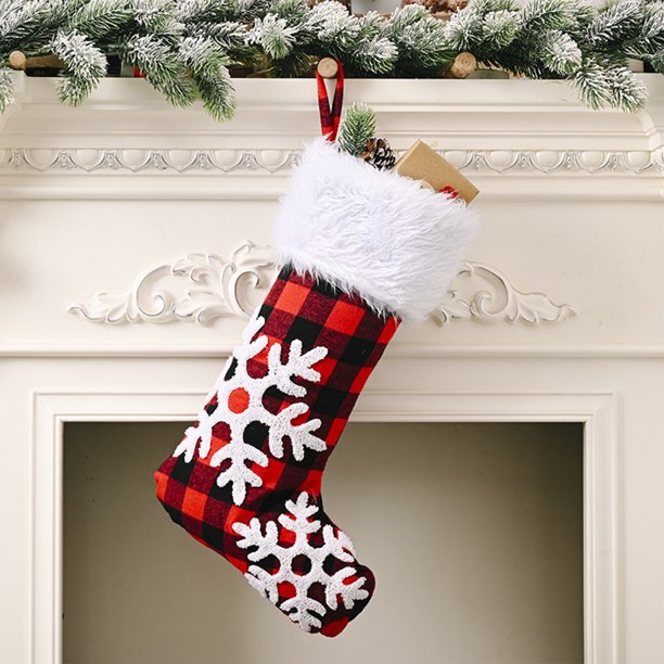 Adornos navideños, Feliz Navidad, Papá Noel, medias navideñas, medias colgantes grandes, adornos navideños para la familia, regalos personalizados, decoraciones para el árbol de Navidad, medias textil