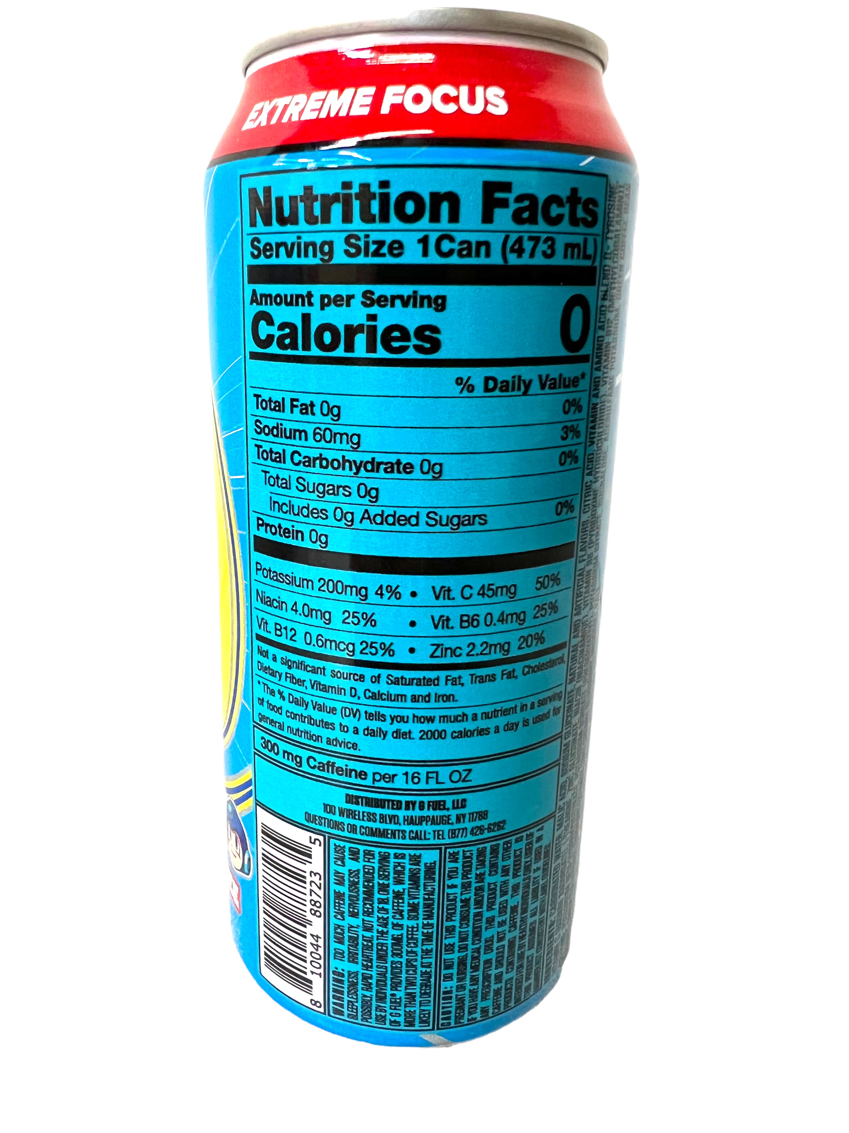 Buy G Fuel, Sugar Free Energy Drink, Limited Edition Cans, 16 fl oz 12