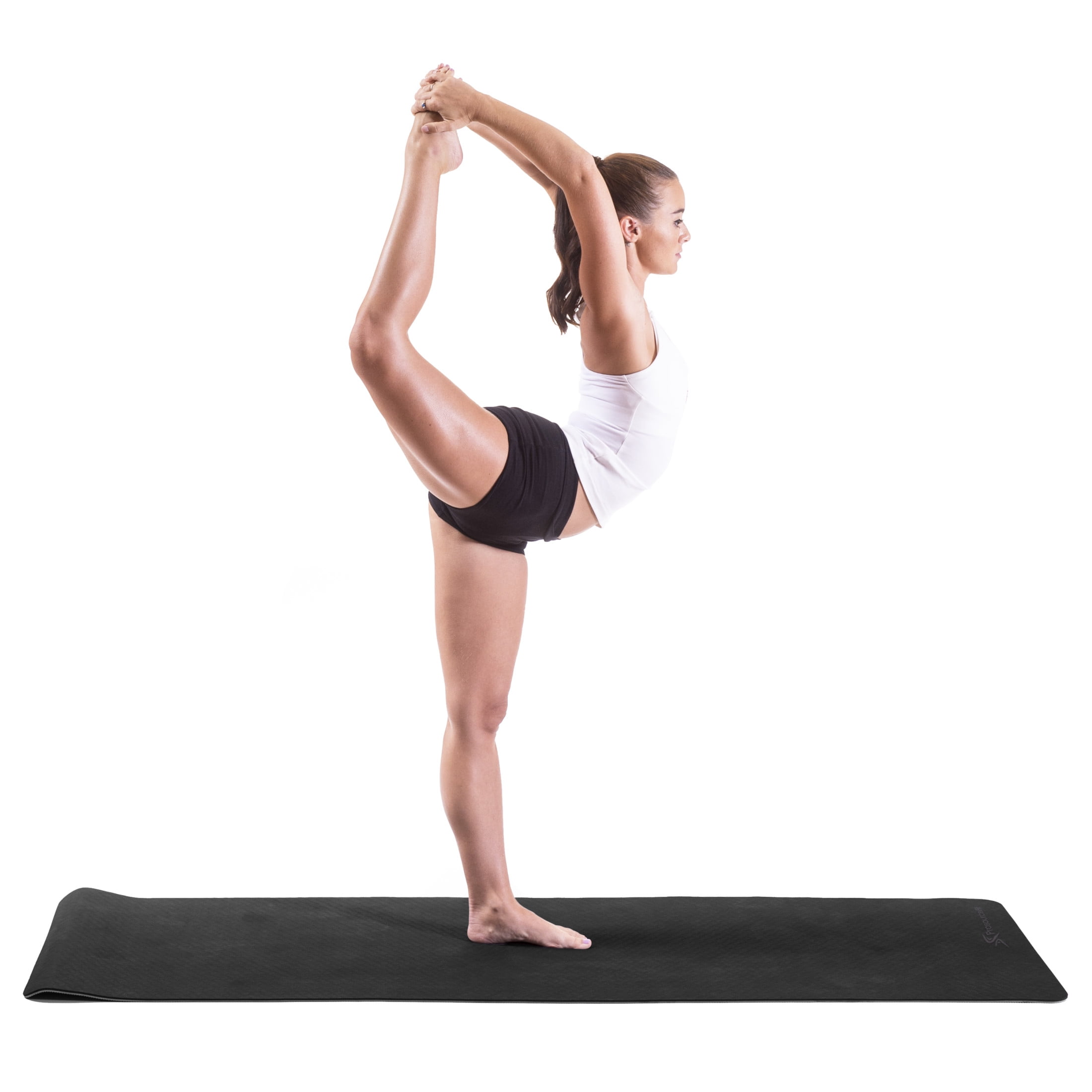 ProsourceFit Natura TPE Yoga Mat ¼-in Thick, 72-inch Long, Reversible