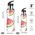 thumbnail image 2 of Yayeee 33oz Insulated Water Bottle Double Wall Stainless Steel with Flip Straw Lid, Cartoon Watermelon, 2 of 7