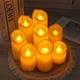 thumbnail image 5 of Decoración navideña velas sin llama LED lámpara LED luz de velas para decoración de fiestas, 5 of 9