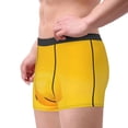 thumbnail image 2 of Yiaed Yellow Lemon Print Men's Soft Cotton Boxer Shorts Breathable Boxers Underwear Moisture-Wicking Underwear Stretch Boxer Briefs for Man-X-Large, 2 of 5