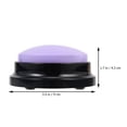 thumbnail image 5 of CIMAXIC Interesting Dog Button Interactive Talking Button Wearresistant Recording Button Dog Accessory,3.54"X3.54"X1.69", 5 of 5
