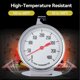 thumbnail image 5 of Oven Thermometer for Gas Oven, Oven Thermometer for Inside Oven Pizza Oven Thermometer Stainless Steel Large Dial Oven Thermometer for Kitchen, 5 of 5