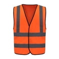 thumbnail image 1 of Chaleco de seguridad AYKRM naranja reflectante ANSI clase 2 Medium, 1 of 6