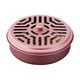 thumbnail image 2 of Soporte redondo para caja de bobinas, soporte de sándalo con asa, soporte para repelente con tapa Rosa roja, 2 of 9