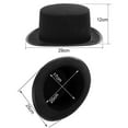 thumbnail image 2 of Retro Goth Steampunk disfraz sombrero Halloween edad Industrial accesorio Unisex cabeza elegante Dorado, 2 of 9