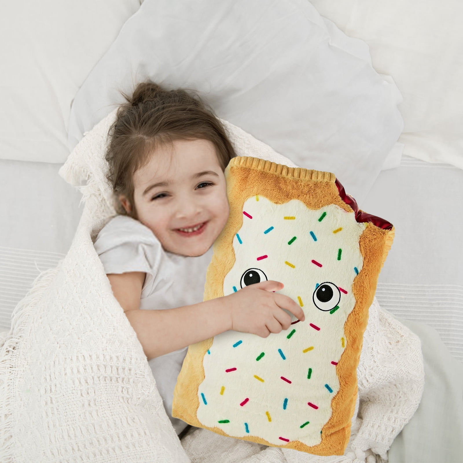 Toy Tart Tart Pillow Poptart for Comfort and Cuddling Adorable Addition to Any Great for Kids and Adults Alike