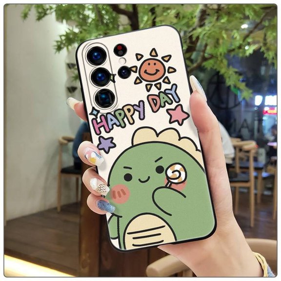 JNG-Phone Case For Samsung Galaxy S25 Ultra, Full wrap protective Fashion Design Shockproof Soft case TPU Back Cover Anti-knock Cute Dirt-resistant Silicone Waterproof Cover Anti-dust