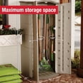 thumbnail image 5 of Rubbermaid 2 ft. x 2.5 ft. Compact Vertical Shed, 5 of 7