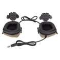 thumbnail image 2 of Auriculares militares multifuncionales con radio militar y micrófono para caza al aire libre., 2 of 14