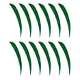thumbnail image 2 of 12 plumas de caza de 3'' para ala derecha o izquierda Verde oscuro, 2 of 9
