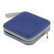 thumbnail image 2 of Estuche de plástico para 40 discos, funda protectora para CD y DVD, carpeta de almacenamiento para CD de 15 x 15 cm Azul, 2 of 9