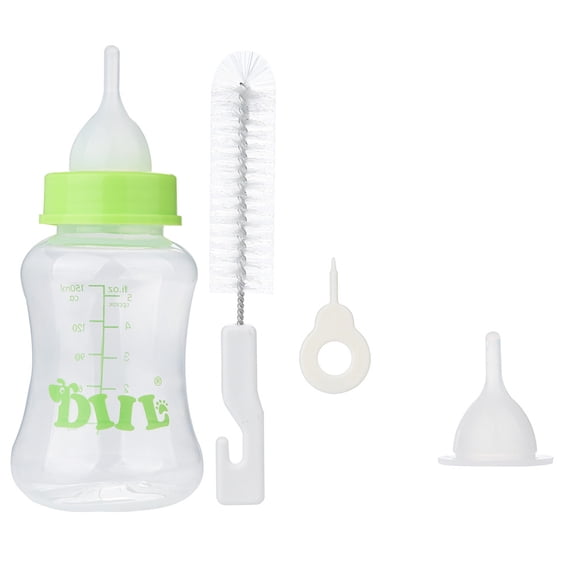 Animal Milk Bottle Feeding Set for Puppies and Baby Complete Nourishment Kit