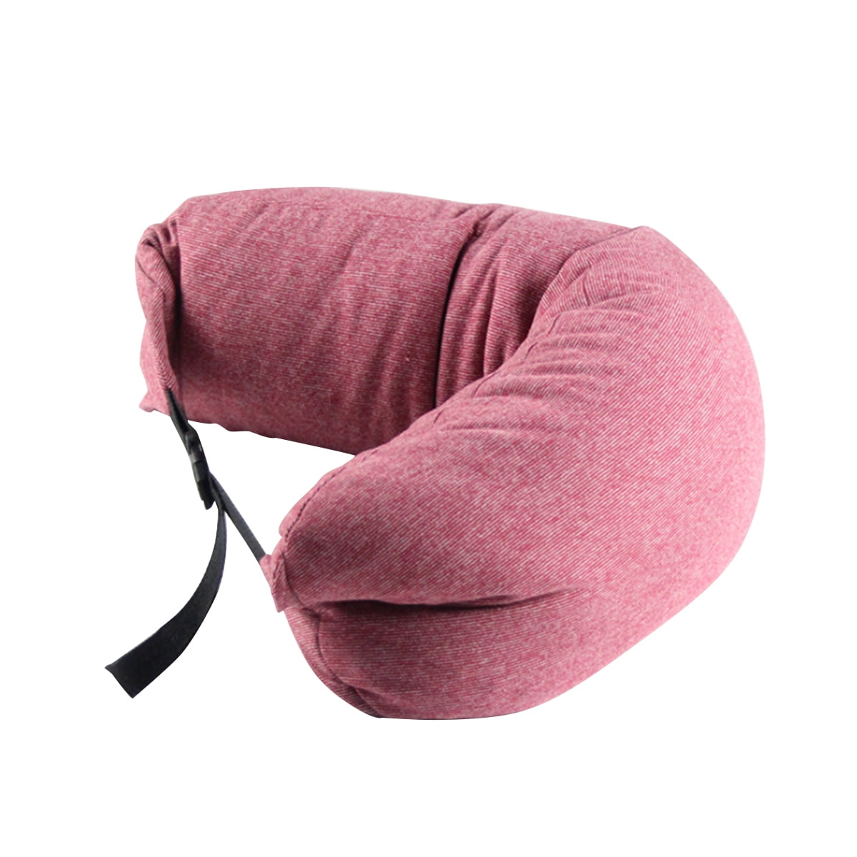 Lighting Twist Memory Foam U Neck Pillow Adjustable Buckle Bendable