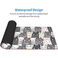 thumbnail image 4 of Cute Cartoon Cat Extended Professional Gaming Mouse Pad 31.5x11.8inch, Non-Slip Computer Mouse Pad Waterproof Keyboard Pad Desk Mat, 4 of 6