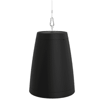 OSD Audio Nero ARC 8 Professional Hanging Pendant Speaker 200W, 8" Graphite Cone / 1” Silk Dome Tweeter, for Home or Commercial Applications, Safety Cable Suspension, Hardware Included, Black