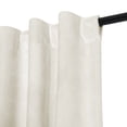 thumbnail image 2 of SUN+BLK 52" x 84" 2-Pack Velvet Total Blackout Curtain Set, Moonbean, 2 of 10