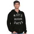 thumbnail image 5 of Funny Single Guy Bachelor Dating Zip Hoodie Sweatshirt Men Brisco Brands L, 5 of 6
