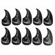 thumbnail image 2 of Protector contra rasguños de guitarra Guitarra acústica Golpeador Placa protectora antiarañazos Accesorios para guitarra Partes de instrumentos musicales 10PCS Golpeador ANGGREK  Otros, 2 of 8