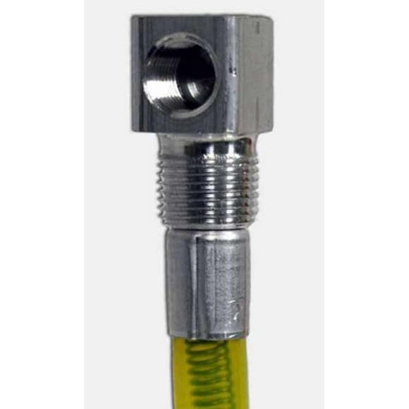 Moeller Marine Boat Fuel Tank Pickup Tube 635021-10 Flexible Pick-Up; Threaded Female x Threaded Male; 22 Inch Length