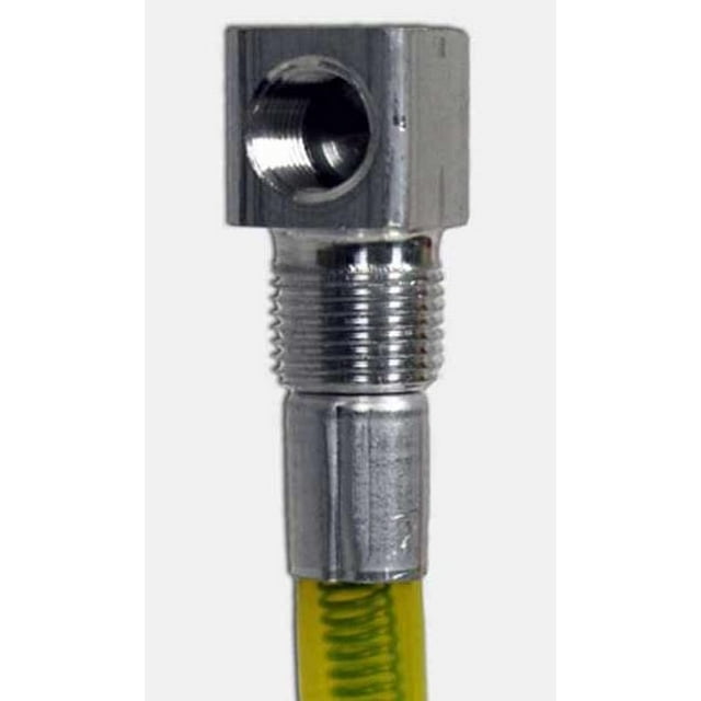 Moeller Marine Boat Fuel Tank Pickup Tube 635021-10 Flexible Pick-Up; Threaded Female x Threaded Male; 22 Inch Length