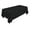 Black, variant on Tektrum Durable 70 X 104 Inch Chocolate Color Polyester Tablecloth