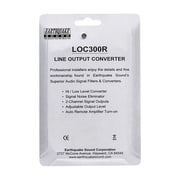 Earthquake Sound LOC300R 2-Channel Adjustable Line Output Converter (Hi to Low)