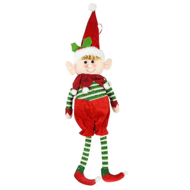 Muñeco Elfo Peluche Versátil Navideño Con Sombrero Btafrte