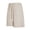 Khaki, variant on JUUYY Men's Casual Drawstring Shorts Side Slit Elastic Waist Workout Gym Running Shorts Loose Fit Summer Beach Shorts with Pocket Coffee XXXL