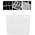 thumbnail image 4 of Plastic Detachable 3 Layers Nail Art Tool Storage Box Jewelry Organizer Container (Transparent), 4 of 8