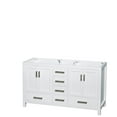 thumbnail image 2 of Wyndham Collection WCS141460DWH Sheffield 60-in. Double Bathroom Vanity - White, 2 of 3