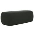 thumbnail image 3 of SAFAVIEH Whitley Modern Boucle Ottoman, Black, 3 of 9