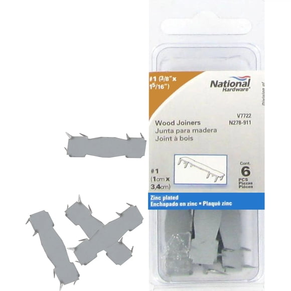 Nails Stanley N278-911, chapado en zinc, 1 cm, para juntas de madera